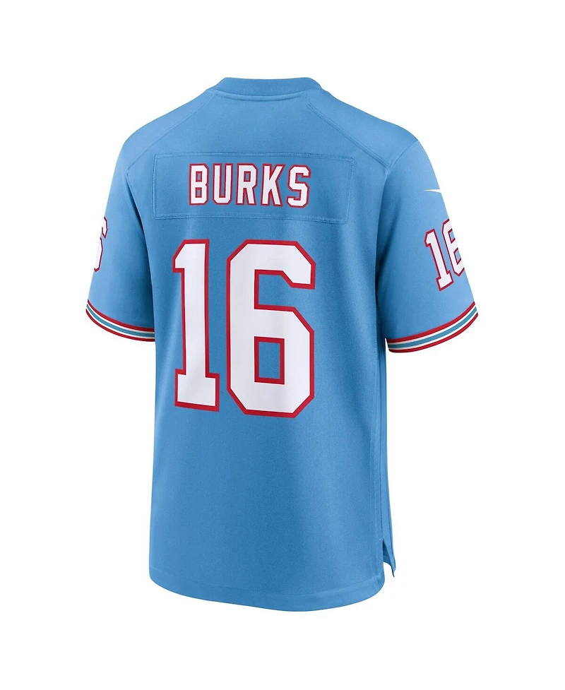 Youth Nike Treylon Burks Light Blue Tennessee Titans Game Jersey