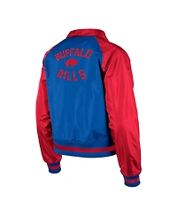 Women's New Era Royal Buffalo Bills Coaches Raglan Full-Snap Jacket