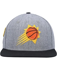 Men's Pro Standard Gray, Black Phoenix Suns Classic Logo Two-Tone Snapback Hat
