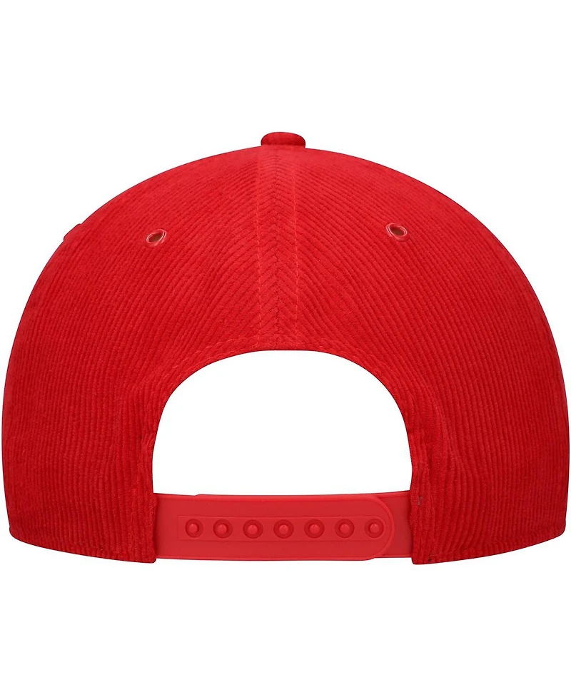 Men's American Needle Red Detroit Red Wings Corduroy Chain Stitch Adjustable Hat