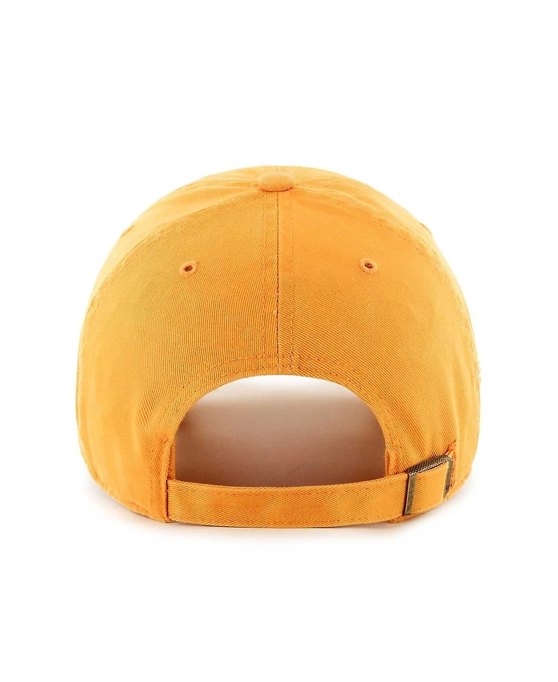 Men's '47 Brand Gold Nashville Predators Alternate Clean Up Adjustable Hat