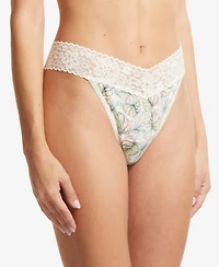 Hanky Panky Women's Printed Dream Ease Original Rise Thong