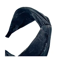 Women s Soft Marble Headband - Black