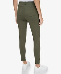 Andrew Marc Sport Women's Pull On Ponte Pants with Twisted Seams