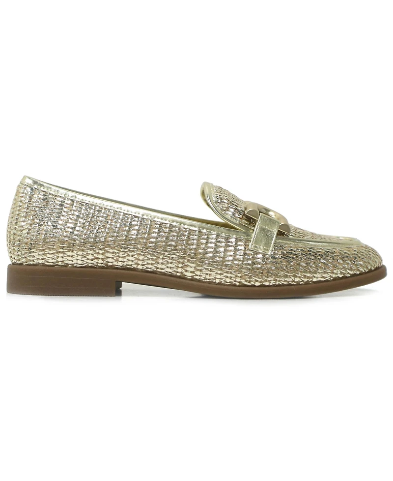 Kenneth Cole New York Women's Linda Bit Raffia Loafers