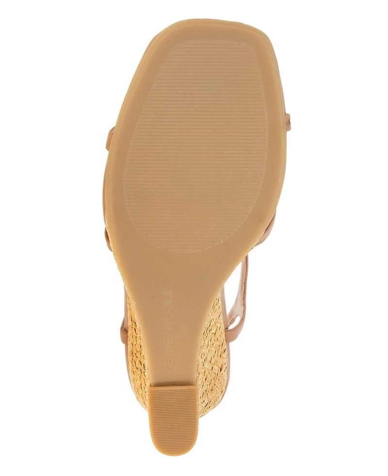 Kenneth Cole New York Women's Freya Strappy Wedge Sandals
