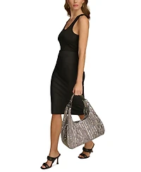 Donna Karan New York Bellerose Python Hobo