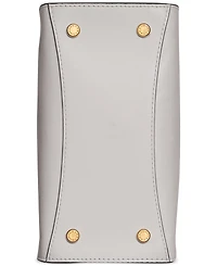Donna Karan New York Hewlett Leather Top Handle Buckle Crossbody
