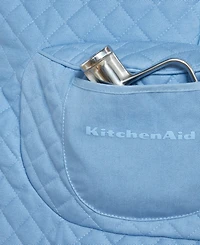 KitchenAid Fitted Tilt-Head Solid Stand Mixer Cover with Storage Pocket, Quilted, 14.37" x 18" 10"