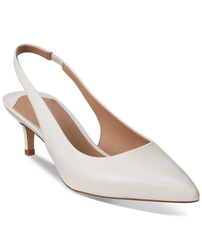 Lauren Ralph Women's Lolah Pointed-Toe Slingback Pumps