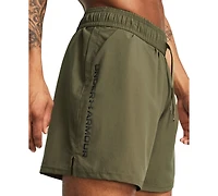Under Armour Men's Moisture-Wicking Logo-Print 8-1/4" Tech Shorts