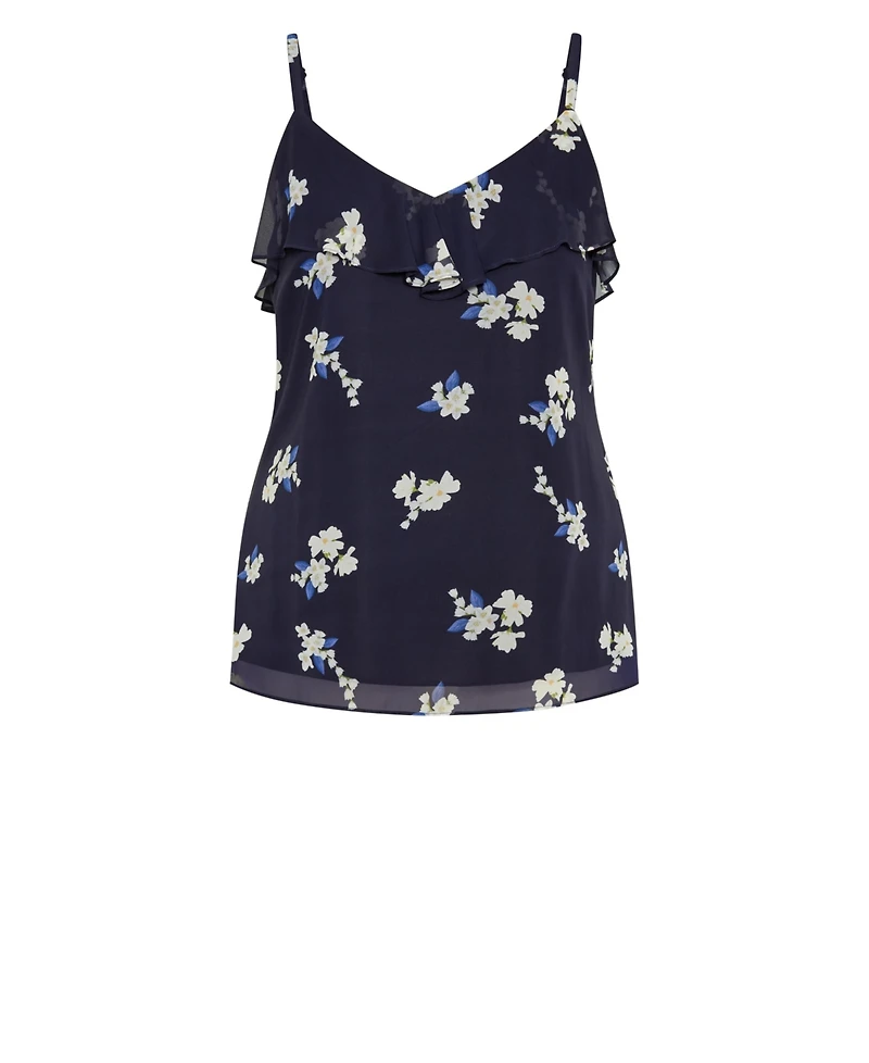 Plus Nicole Print Cami