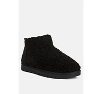 anatole fleece exterior fluffy boots