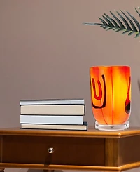 Dale Tiffany 7.75" Tall Viscossia Hand Blown Art Glass Shade Accent Lamp