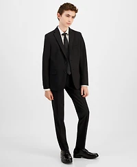 Kenneth Cole Reaction Big Boys Stretch Slim Fit Suit Jacket