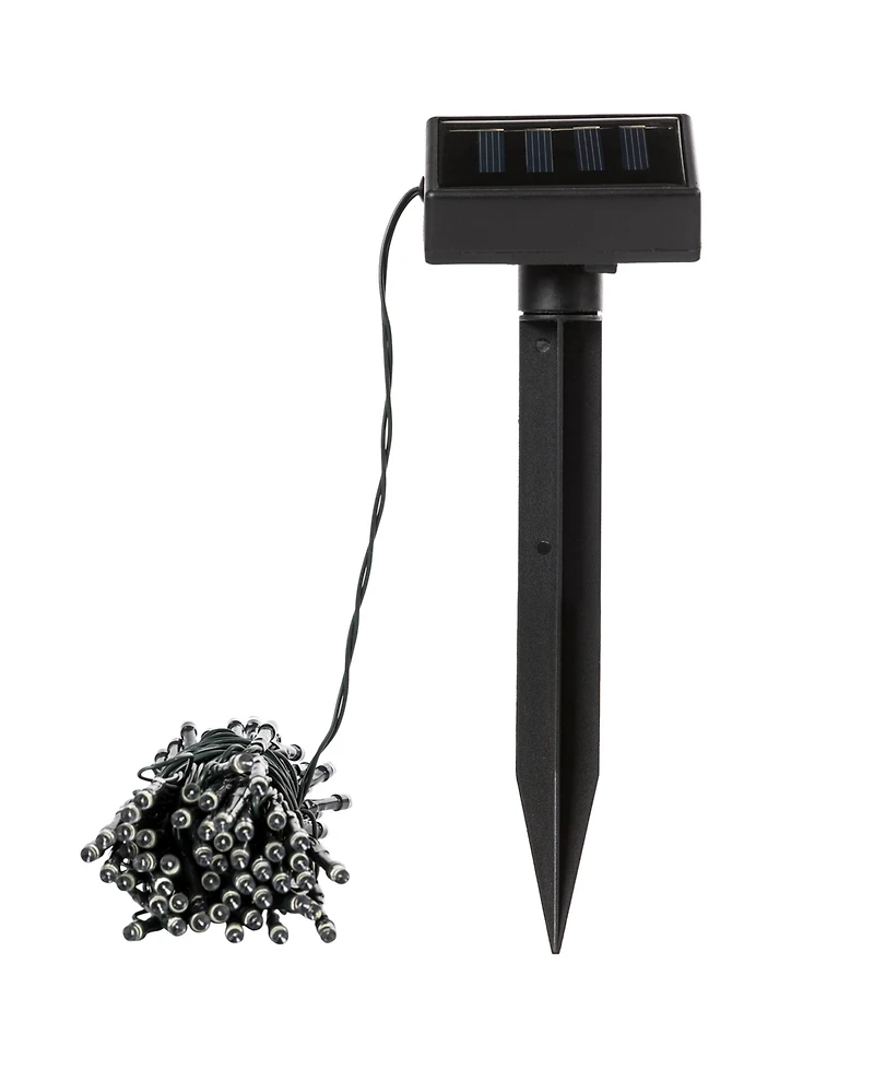 Glitzhome 38.5' Set of 2 Solar String Light with 100 Lights