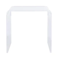 Pryor Acrylic Side Table