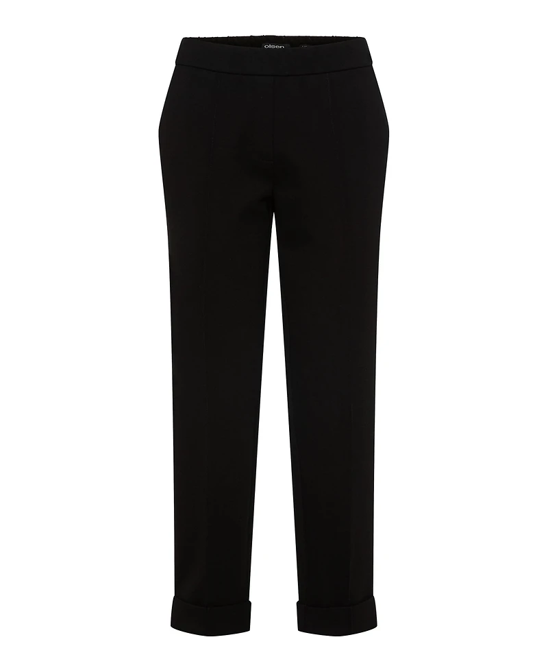Olsen Women's Lisa Fit Cropped Pull-On Jersey Pant