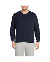 Lands' End Men's Long Sleeve Serious Sweats Crewneck Sweatshirt