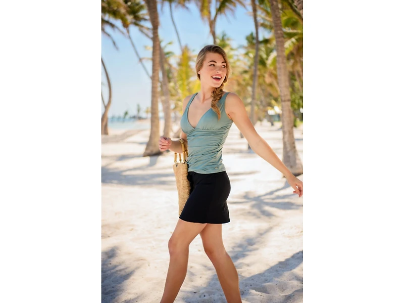 Women's Black Swim Skirt