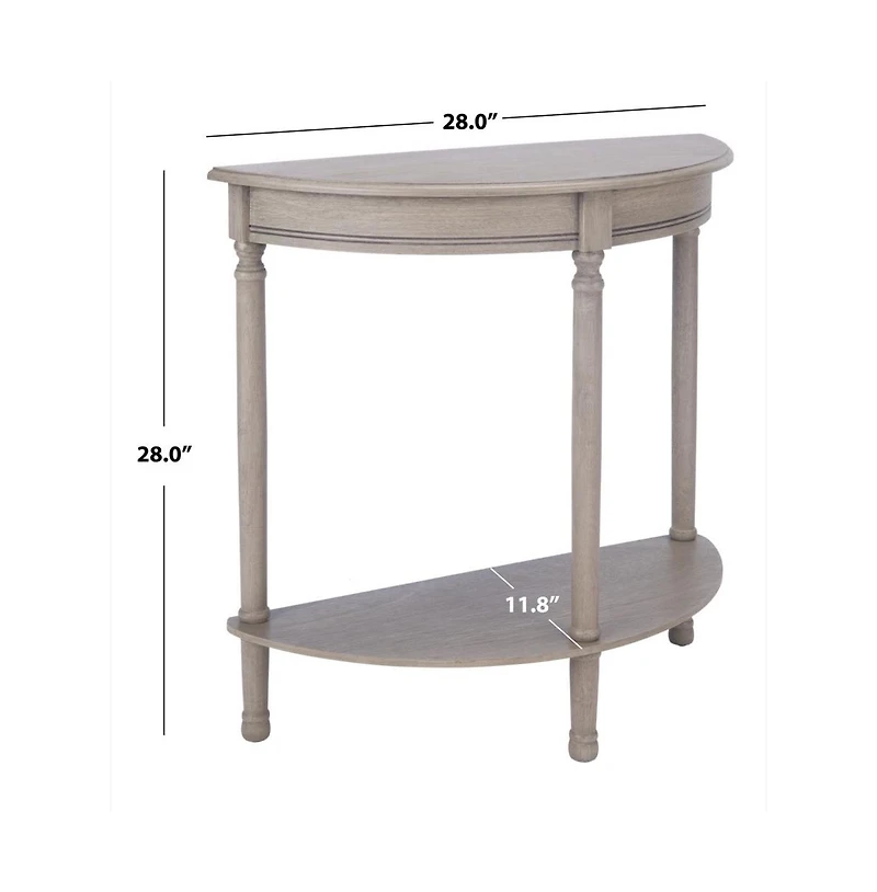 Tinsley Half Round Console Table
