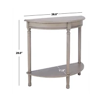 Tinsley Half Round Console Table