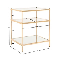 Noelia 3 Tier Accent Table