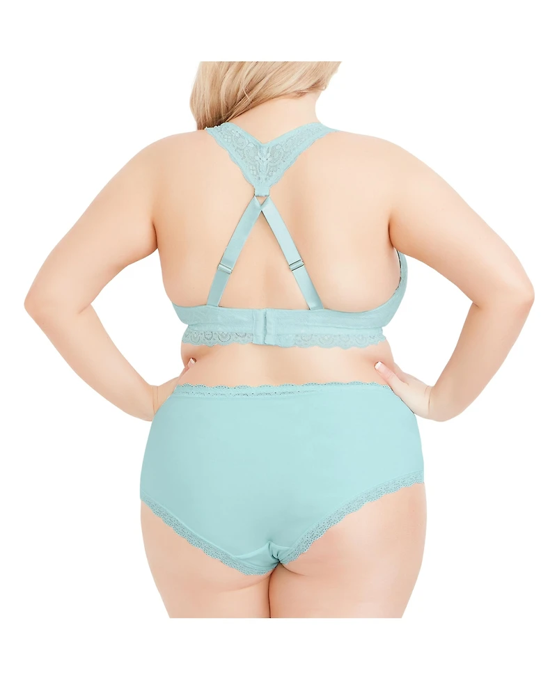 Plus Size Racer Back Bralette