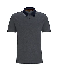Boss by Hugo Men's Oxford-Pique Cotton Relaxed-Fit Polo Shirt