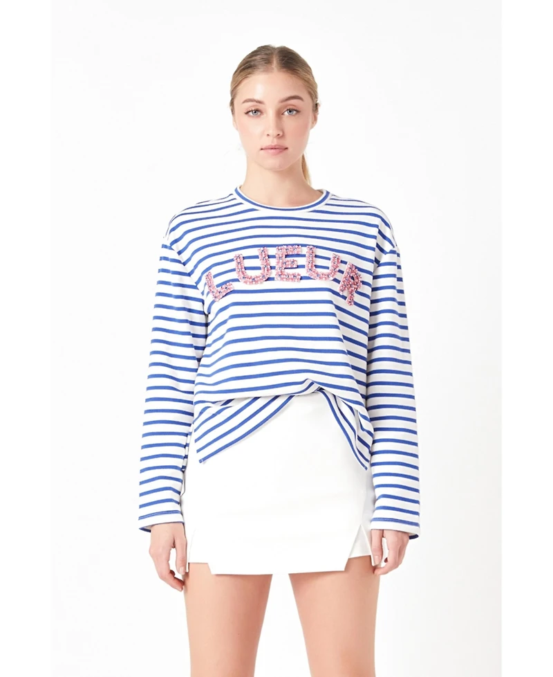 Women's Embellishment Sweatshirt