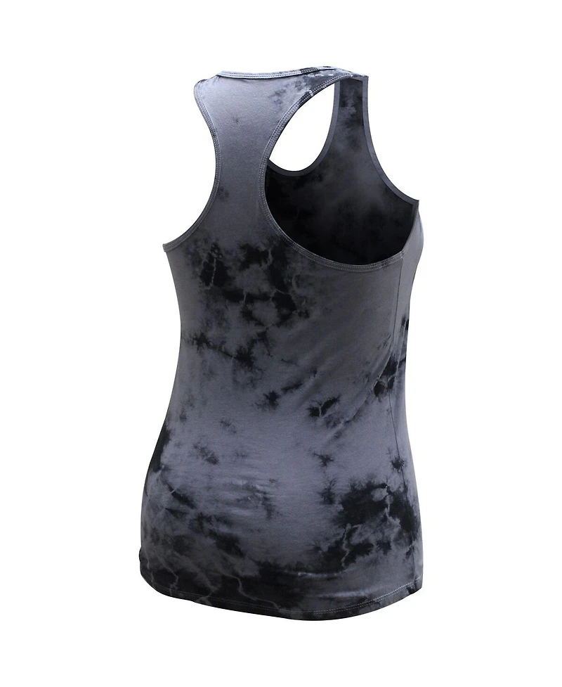 Women's Stadium Essentials Charcoal Chicago Bulls Street Art Dark Crystal Washed Tank Top