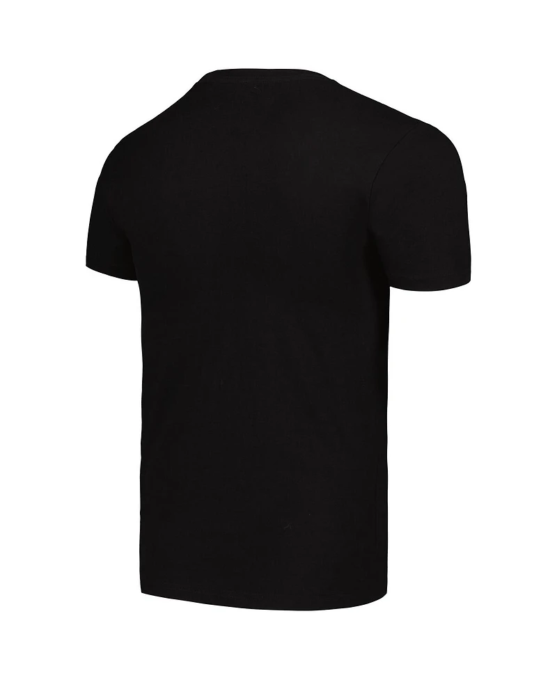 Men's Mitchell & Ness Black Distressed Inter Miami Cf Lightning Madness T-shirt