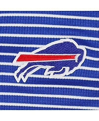 Women's Antigua Royal Buffalo Bills Maverick Waffle Henley Long Sleeve T-shirt