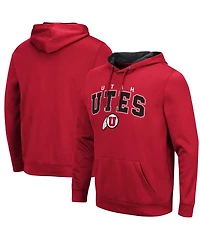 Colosseum Men's Utah Utes Resistance Pullover Hoodie