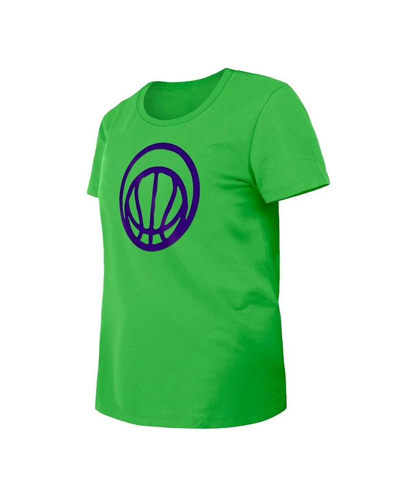 Women's New Era Green Orleans Pelicans 2023/24 City Edition T-shirt
