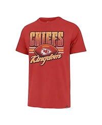 Men's '47 Brand Red Distressed Kansas City Chiefs Chiefs Kingdom Regional Franklin T-shirt