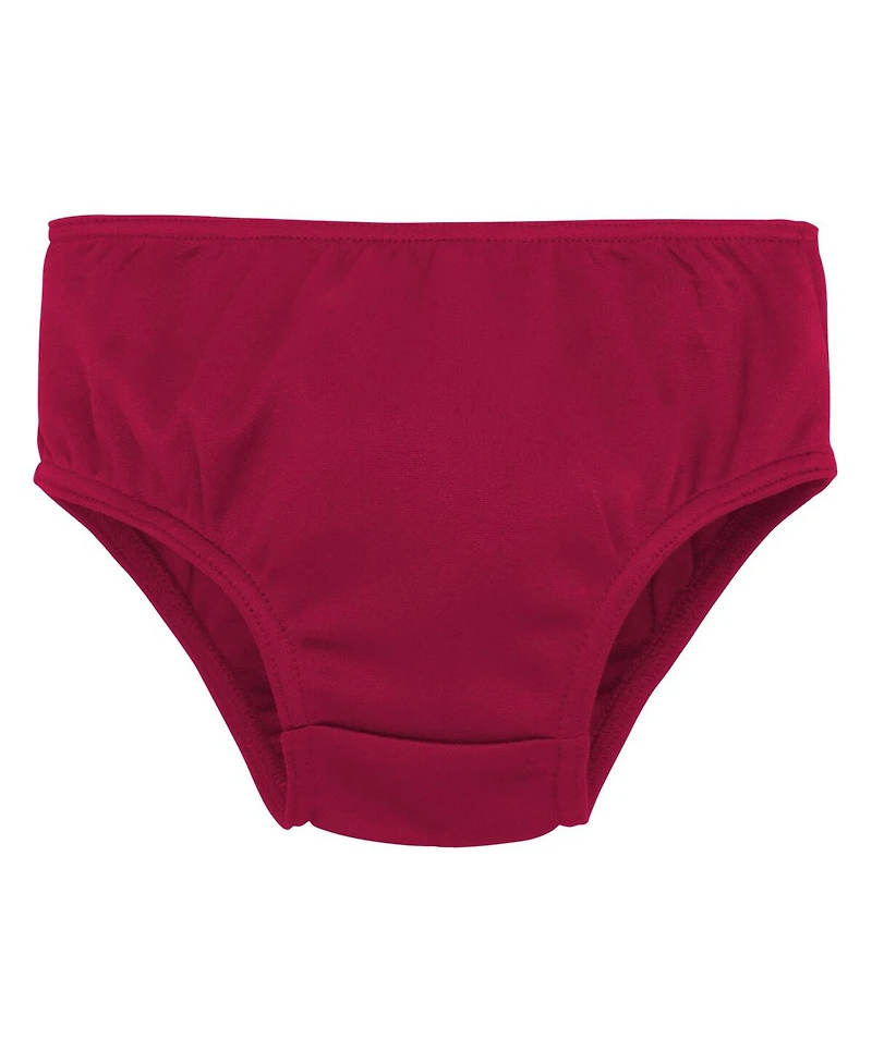 Girls Toddler Cardinal Arizona Cardinals Spirit Cheer Two-Piece Cheerleader Set with Bloomers