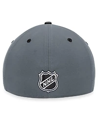Men's Fanatics Gray New York Islanders Authentic Pro Home Ice Flex Hat