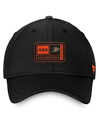 Men's Fanatics Black Anaheim Ducks Authentic Pro Training Camp Flex Hat