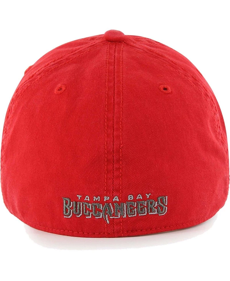 Men's '47 Brand Red Tampa Bay Buccaneers Franchise Logo Fitted Hat