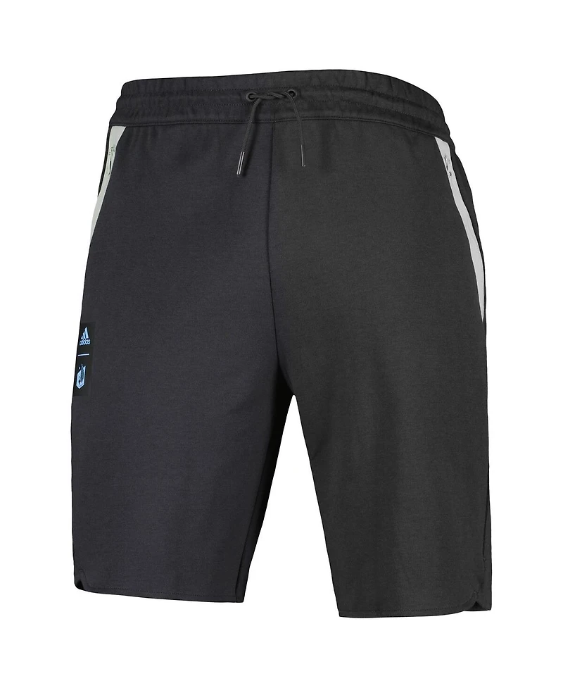 Men's adidas Black Minnesota United Fc 2023 Player Travel Shorts