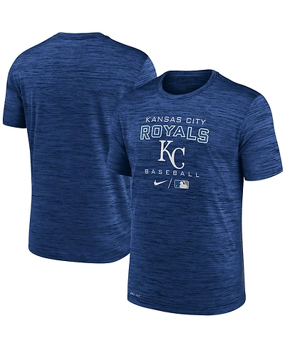 Men's Nike Royal Kansas City Royals Authentic Collection Velocity Practice Performance T-shirt