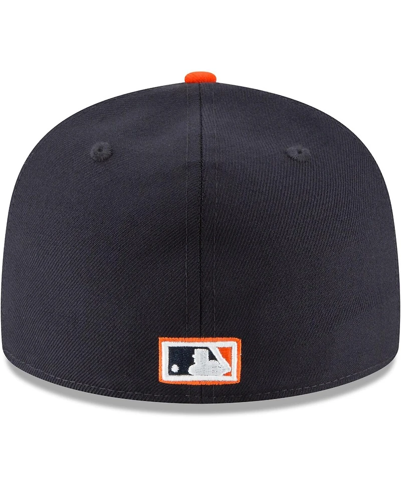 Men's New Era Navy Detroit Tigers Cooperstown Collection Wool 59FIFTY Fitted Hat