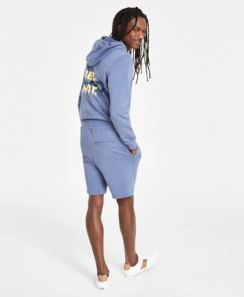 Hugo By Hugo Boss Mens Logo Hoodie Shorts
