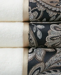 Madison Park Aubrey 6-Pc Jacquard Bath Towel Set