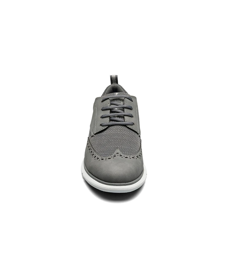 Nunn Bush Men's Stance Knit Wingtip Oxford Shoes