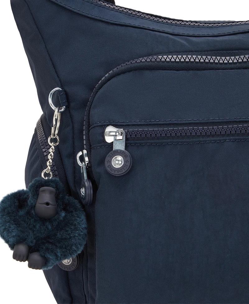 Kipling Gabbie Large Nylon Zip-Top Crossbody Bag