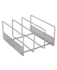 Seville Classics 3-Slot Kitchen Pot, Pan Cookie Sheet Organizer