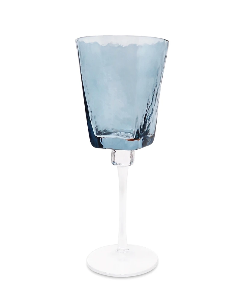 Vivience Hammered Wine Glasses, Set of 6