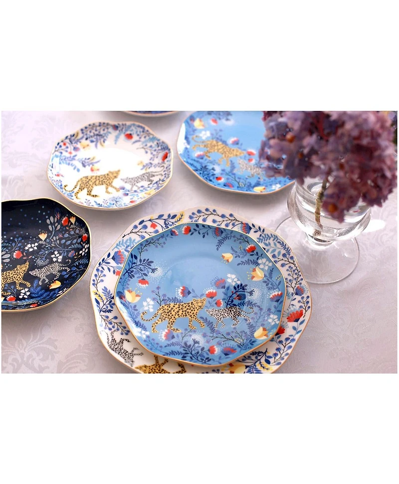 Jessie Zhao New York Amazon Rainforest Bone China Side Plate